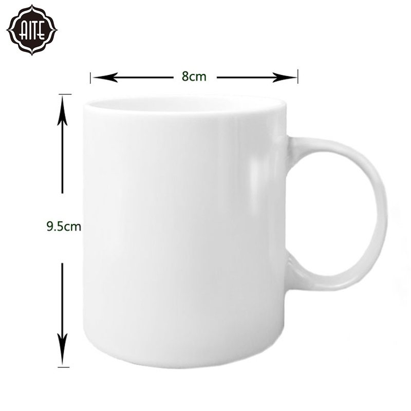 Sublimation Blanks Coffee Ceramic Gift Mug White