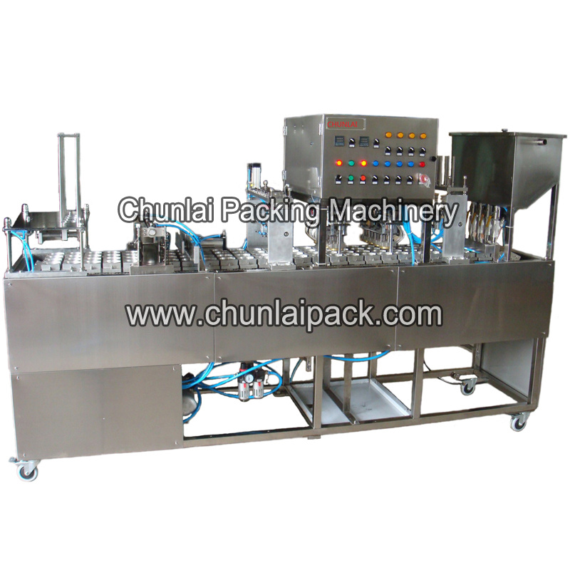 GF-10 Continuous Pure Water Cup Washing Filling Sealing Machine