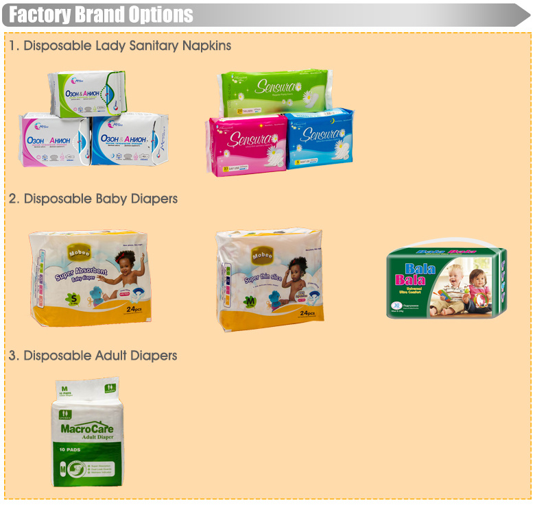 Wholesale Disposable Baby Diaper with Cute Printed OEM Brand