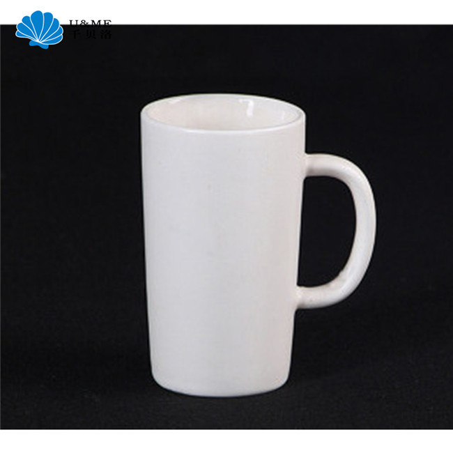 10oz Wate Ceramic Coffee Mug with Heart Handle