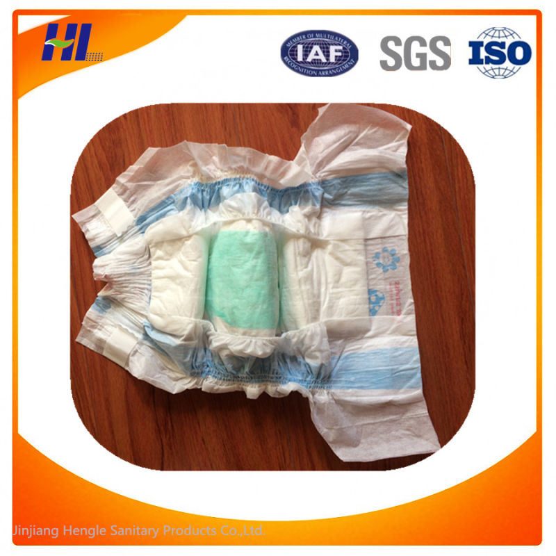 Soft and Dry Clothlike Cute Disposable Baby and Child Diapers