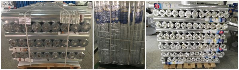 Heat Insulation Double Sided Aluminum Foil Woven Fabric Thermal Insulation