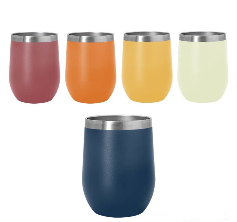 Hot Sale Fashionable 12oz Egg Shape Coffee Cup Thermos