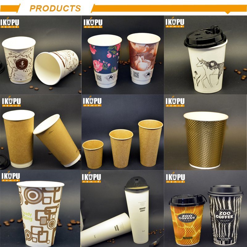 16oz Double- Wall Paper Cup with Good Quality