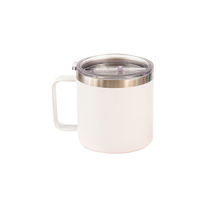 Stainless Steel Thermal Insulated Magnetic Stirring Milk Coffee Mug Cup