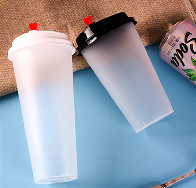 Disposable Coffee Cups Transparent Fruit Plastic Cups for Drinks
