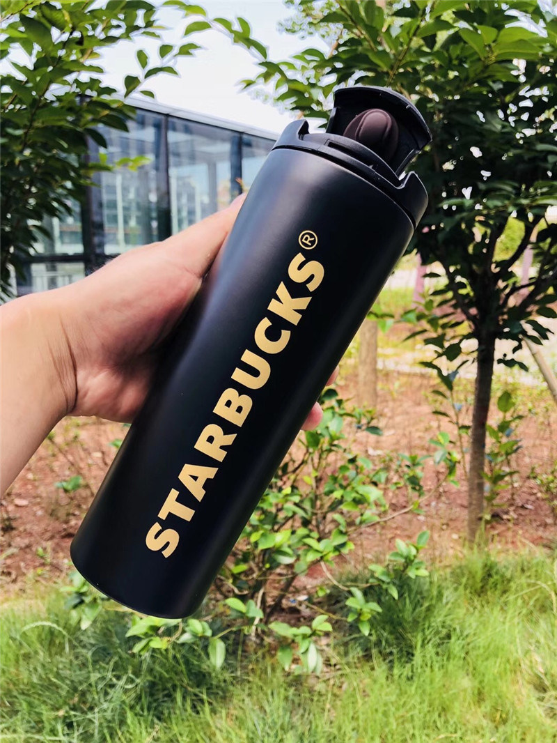 Wholesale Stainless Steel Bottle 500ml Double Walled Coffee Cup Travel Tumbler