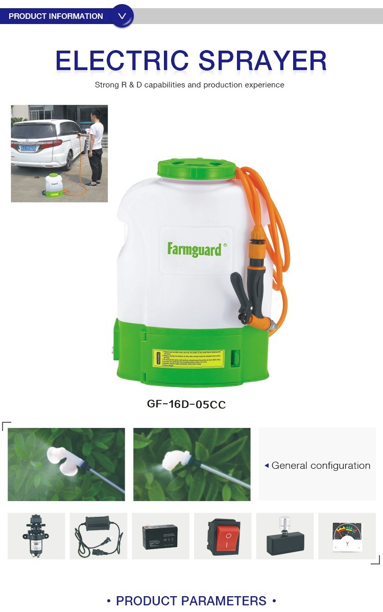Farmer Sprayer Fruit Rice Tree Sprayer Electric Manual Battery Sprayer Solar Pulverizer