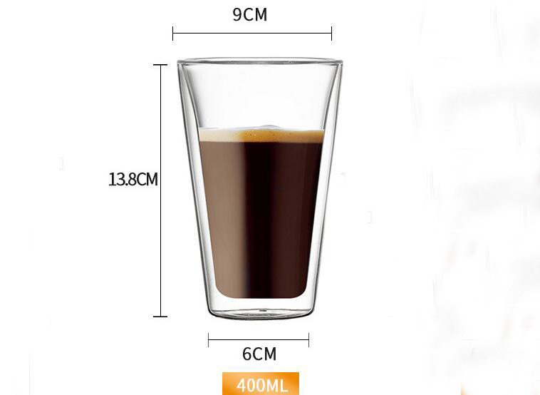 Double Wall Beer Glass Double Wall Coffee Cup Pyrex Coffee Cup Insulated Coffee Cup