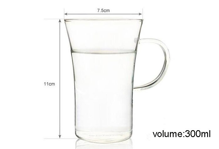 Heat Resistance Galss Mug Drinking Glass