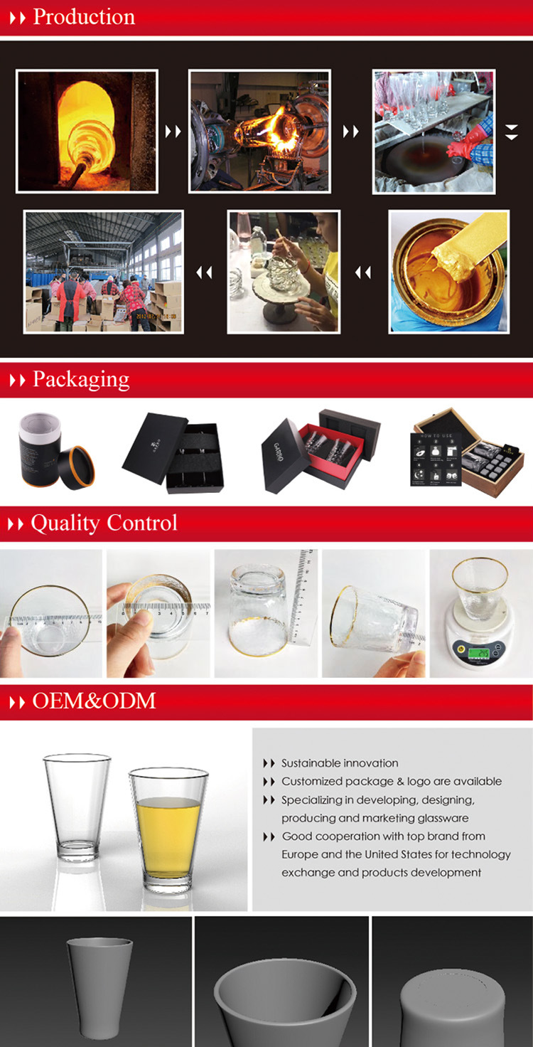 Amazon Hot Sale Small Order Decorative 4oz Gold Glass Tea Cup