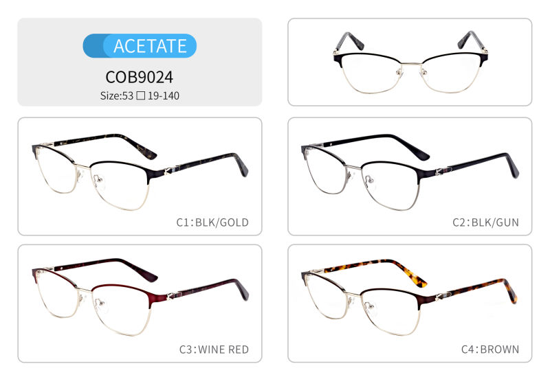 2020 New Design Classic Metal Optical Frame Style Stock Ready Classical