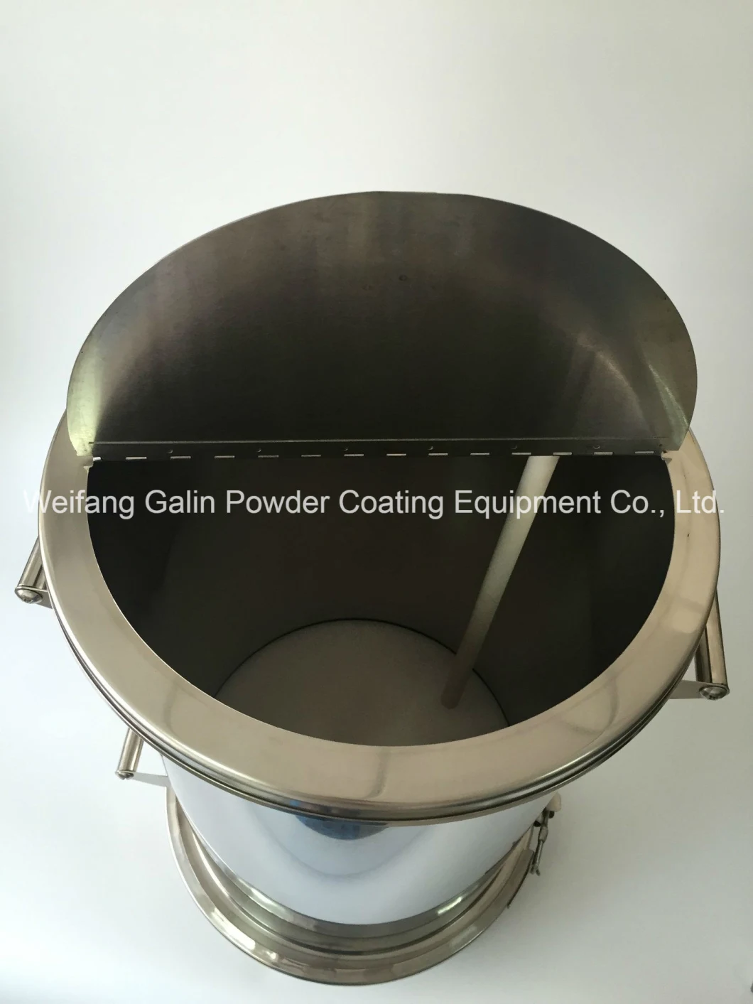 Small Stainless Steel Powder Tank for Little Metal Coating/Paint/Spray