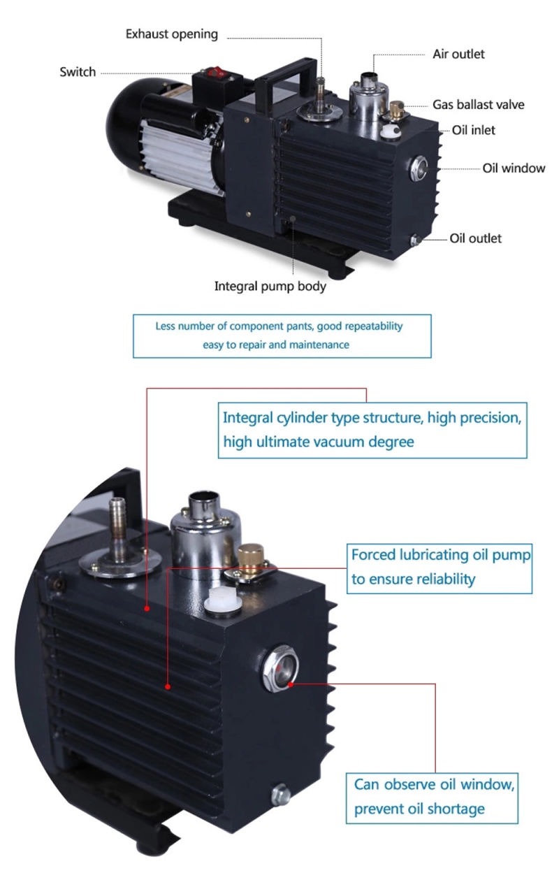 Dry Vacuum Pump Single Stage Vacuum Pump