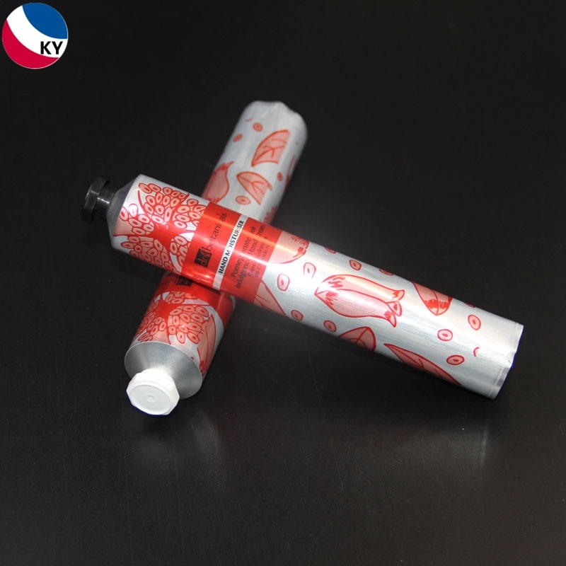 Hand Cream Aluminum Metal Tube with Screw Top Packaging