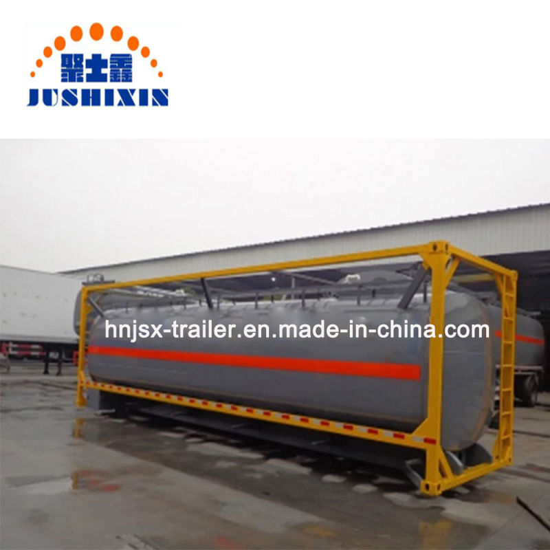 China Popular Portable 20FT Storage and Shpping Tank Container for Water\Fuel \Beverage Tank Container