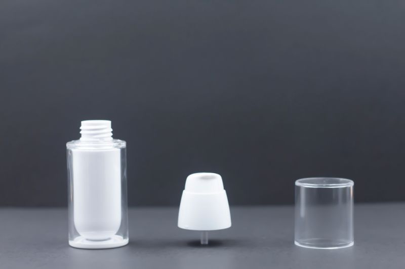 100ml/120ml/50ml Pet Bottle Double Wall Double Packaging Plastic Container