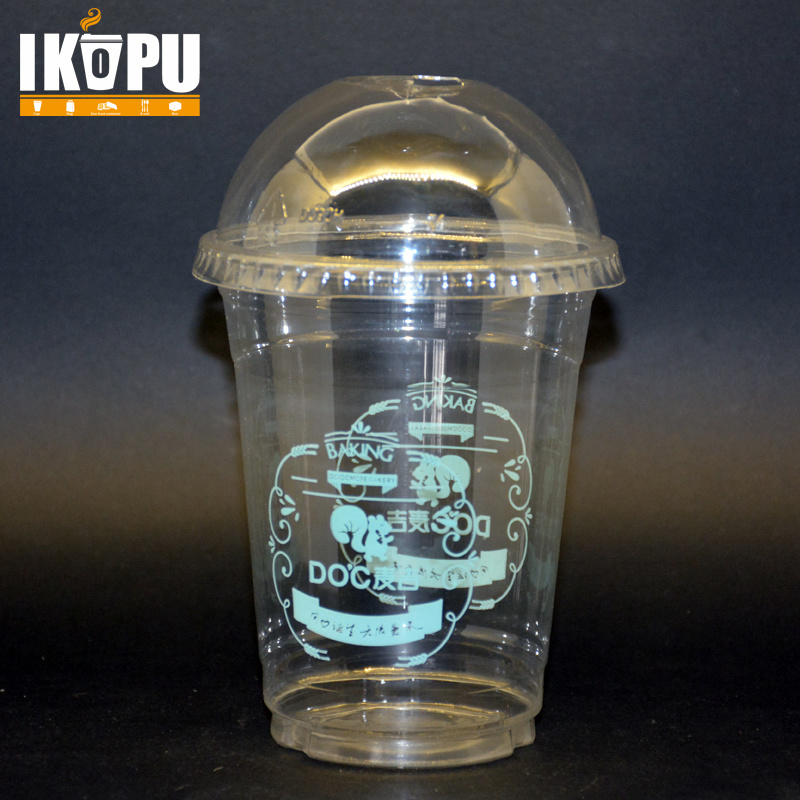 Reusable Cheap Gift Plastic Cup with Straw and Lid