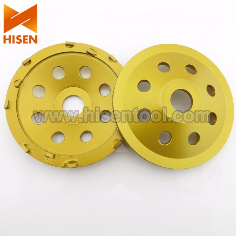 4"-7" PCD Grinding Cup Wheel for Concrete Floor