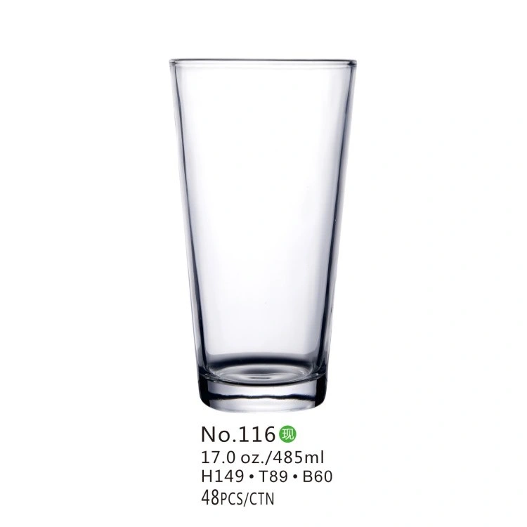 485ml Glass Cup/Water Cup/Drinking Glass/Drinking Cup/Glassware (116)