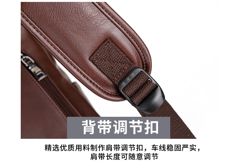 Yulongsheng New Crazy Horse Leather Backpack for Men and Women Fashion Trend Computer Backpack