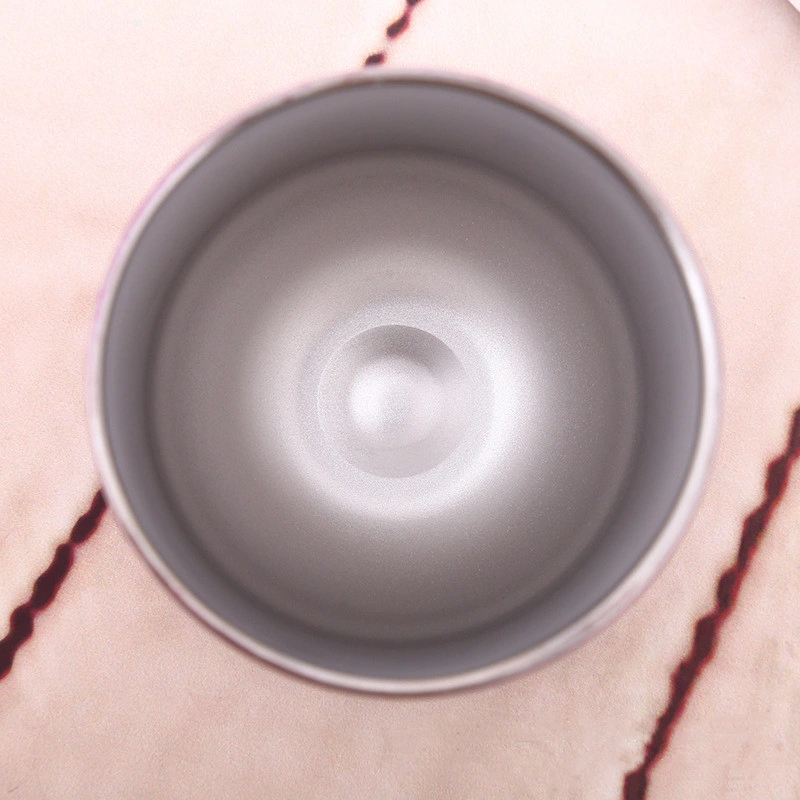 Nuevo diseño de viajes de promoción de aislados de vacío taza taza de café Don Stemless vaso de vino