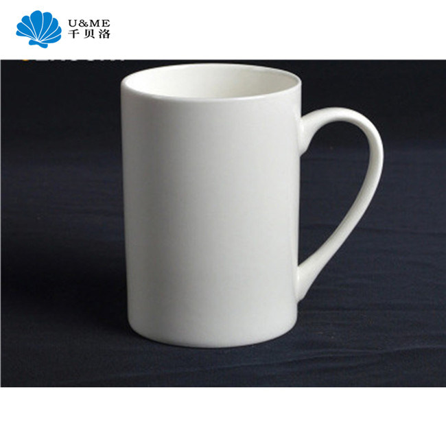 10oz Wate Ceramic Coffee Mug with Heart Handle