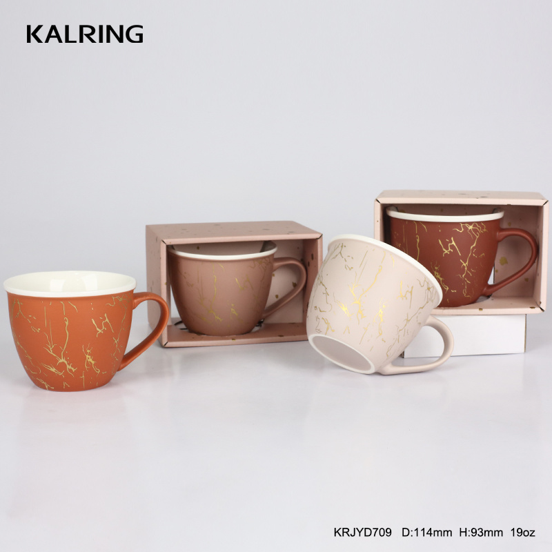 Ceramic Mug Tableware Color Glaze Mug Gift Mug for Wholesale