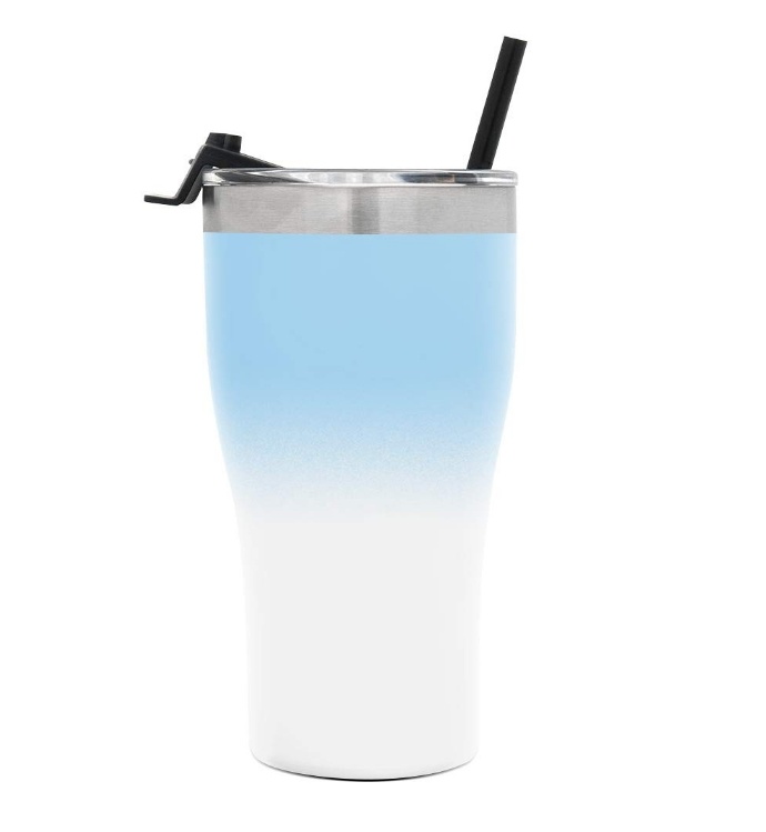 Double Wall Insulated Tumblers Stainless Steel Cup with Optional Colors Lids