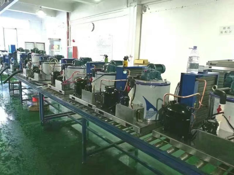 Rapid Cooling Direct Cooling High Quality Industry Block Ice Machine 20tons