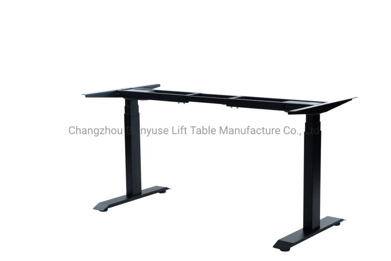 55'' Large Size Electric Office Standing Desk Height Adjustable Table