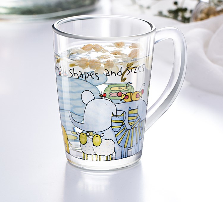 Cute Beer Glass Mugs Drink Glass Cup Glass Water Mug