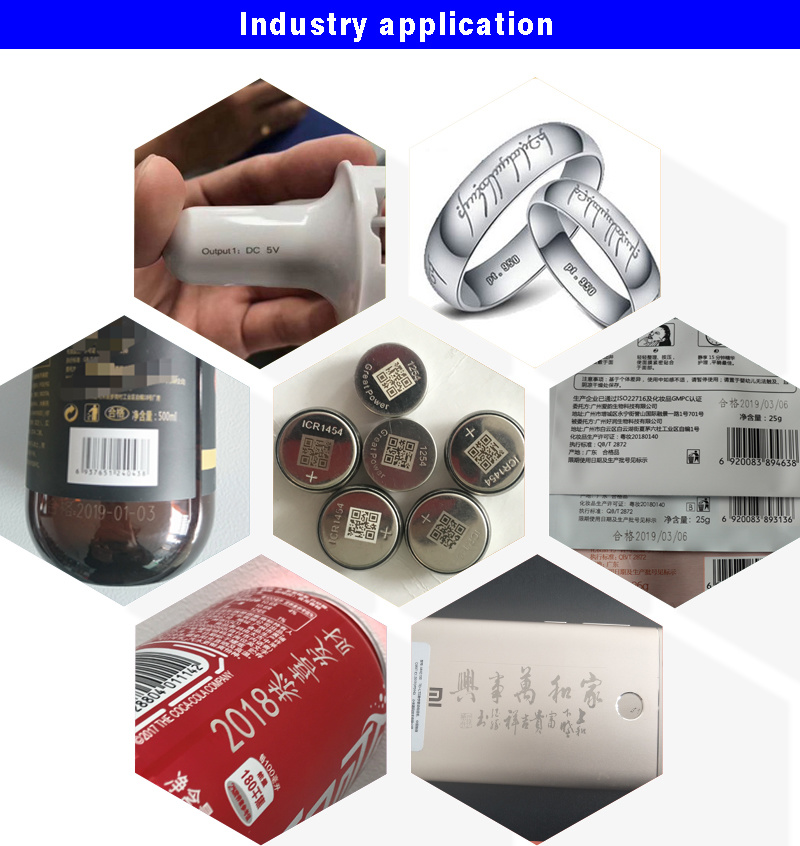 Factory Price Mini Laser Marking/Engraving Machine for Stainless Steel Vacuum Cup/Bottle