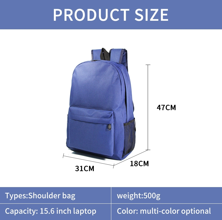 Women's Oxford Waterproof Schoolbag Men's Casual Bag Trend Couple Travel Backpack