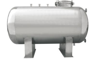 Horizontal Steel Single-Layer Water Storage Tank