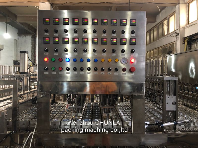 GF-10 Continuous Pure Water Cup Washing Filling Sealing Machine