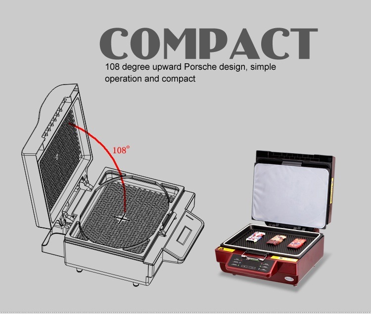 3D Phone Case Sublimation Vacuum Heat Transfer Machine