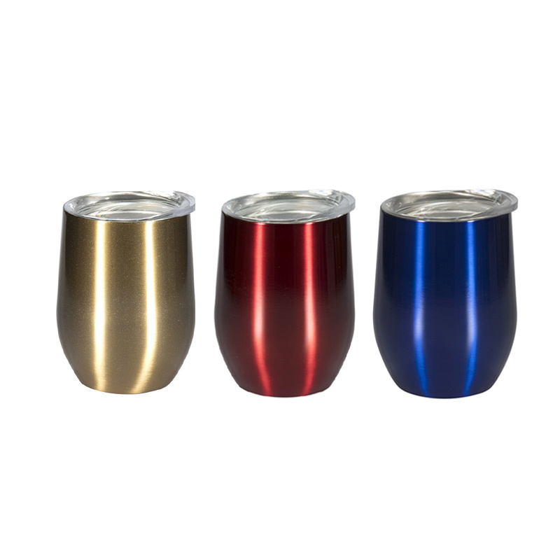 Sublimation Full Printing Stainless Steel Wine Cup Beer Mug