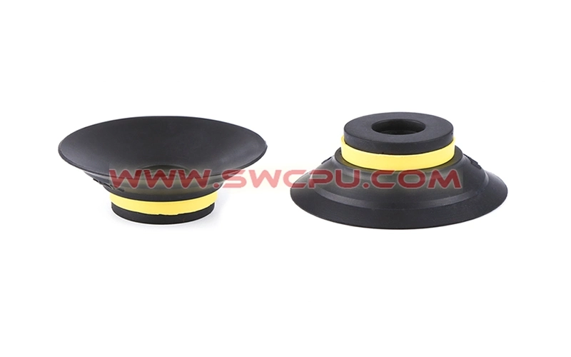 Mini Transparent Silicone Vacuum Double Sided Suction Cup for Glass