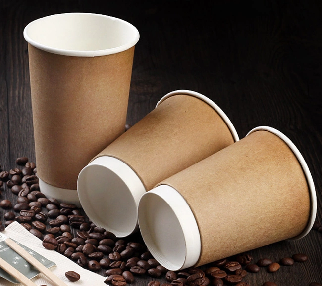 China Tea Mini Export Insulated Ripple Wall Paper Cup Price for Party