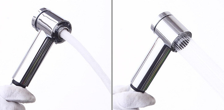 Dual-Purpose Shower Head Hot/Cold Water Pullable Universal Kitchen Faucet