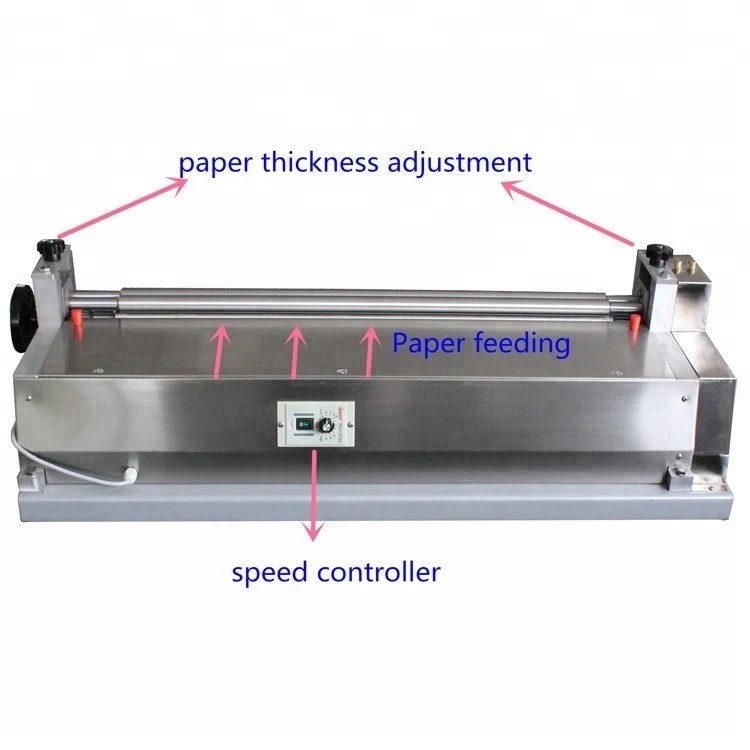 Hot and Cold Paper Board Gluing Pasting Machine