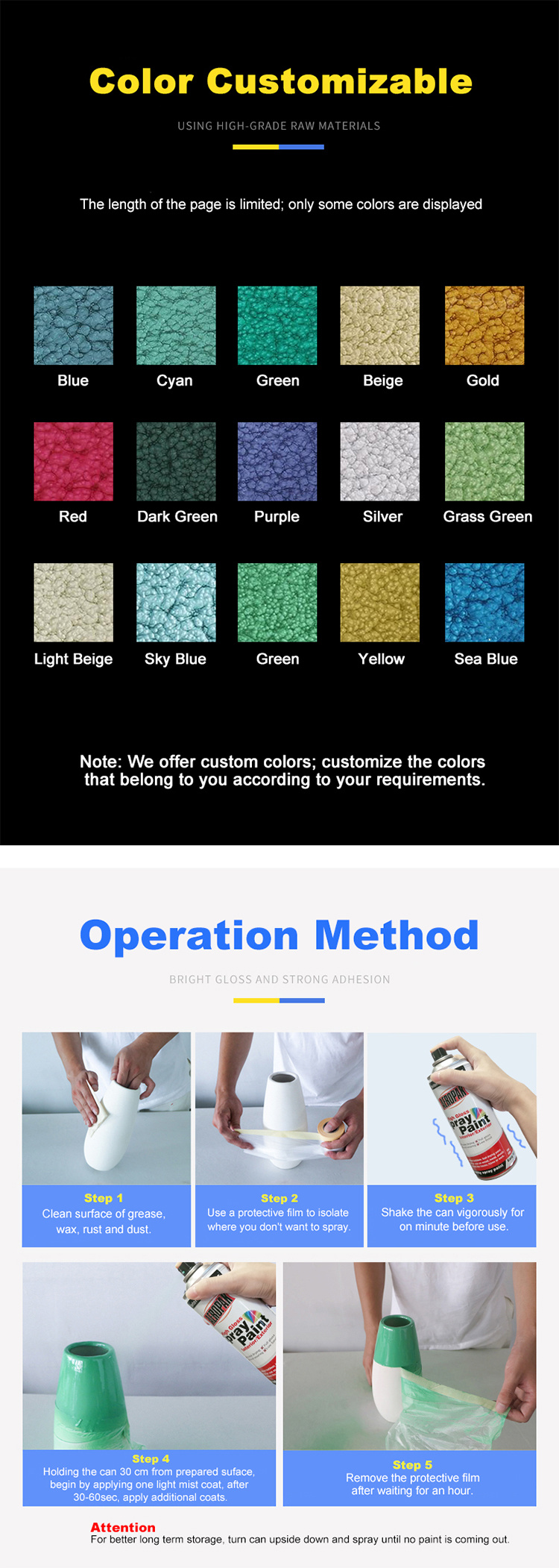 Aeropak Good Quality Excellent Hammer Finish Spray Paint