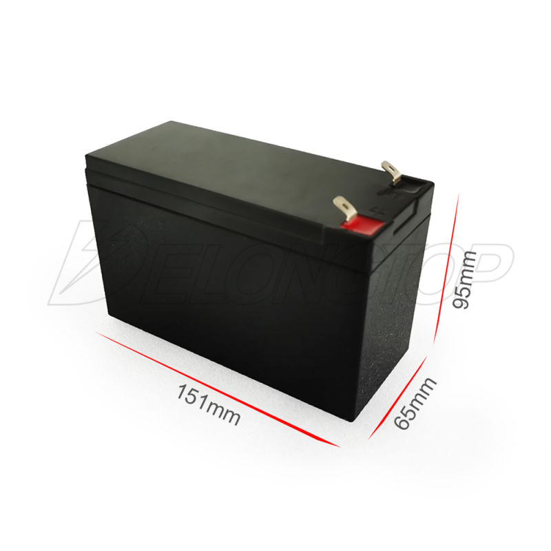 ABS Sealed Rechargeable Battery 12 V 7ah Sealed Lithium Ion Battery 12V 7ah