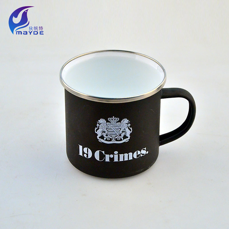 Unbreakable Cups Hot and Cold Sports Beeg Enamel Mug From China