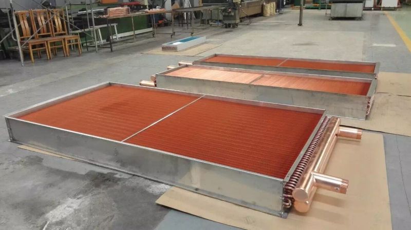 Stainless Steel Frame Copper Pipe Copper Fins Condenser