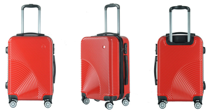 Emay Wholesale PC Hard Trolley Spinner Travel Suitcase Bag