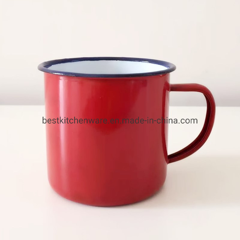 Custom Enamel Mug Enamel Camping Mug Sublimation Enamel Mug