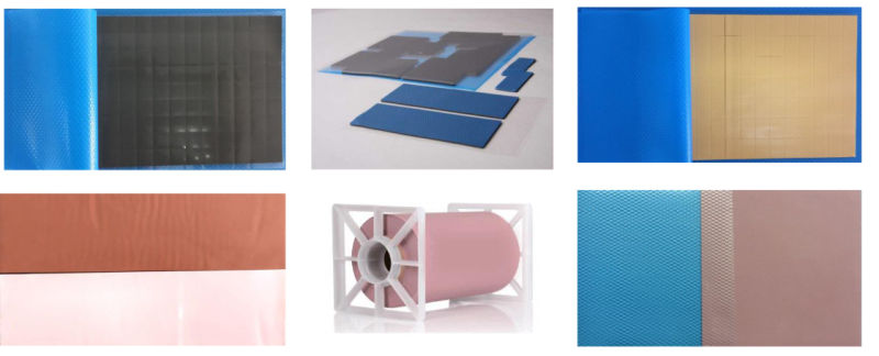 Thermal Conductivity Silicone Soft Rubber Thermal Pad for Thermal Insulation