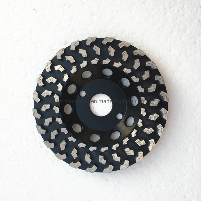 Sintered Special Segment Diamond Cup Grinding Wheel for Stone&Concrete